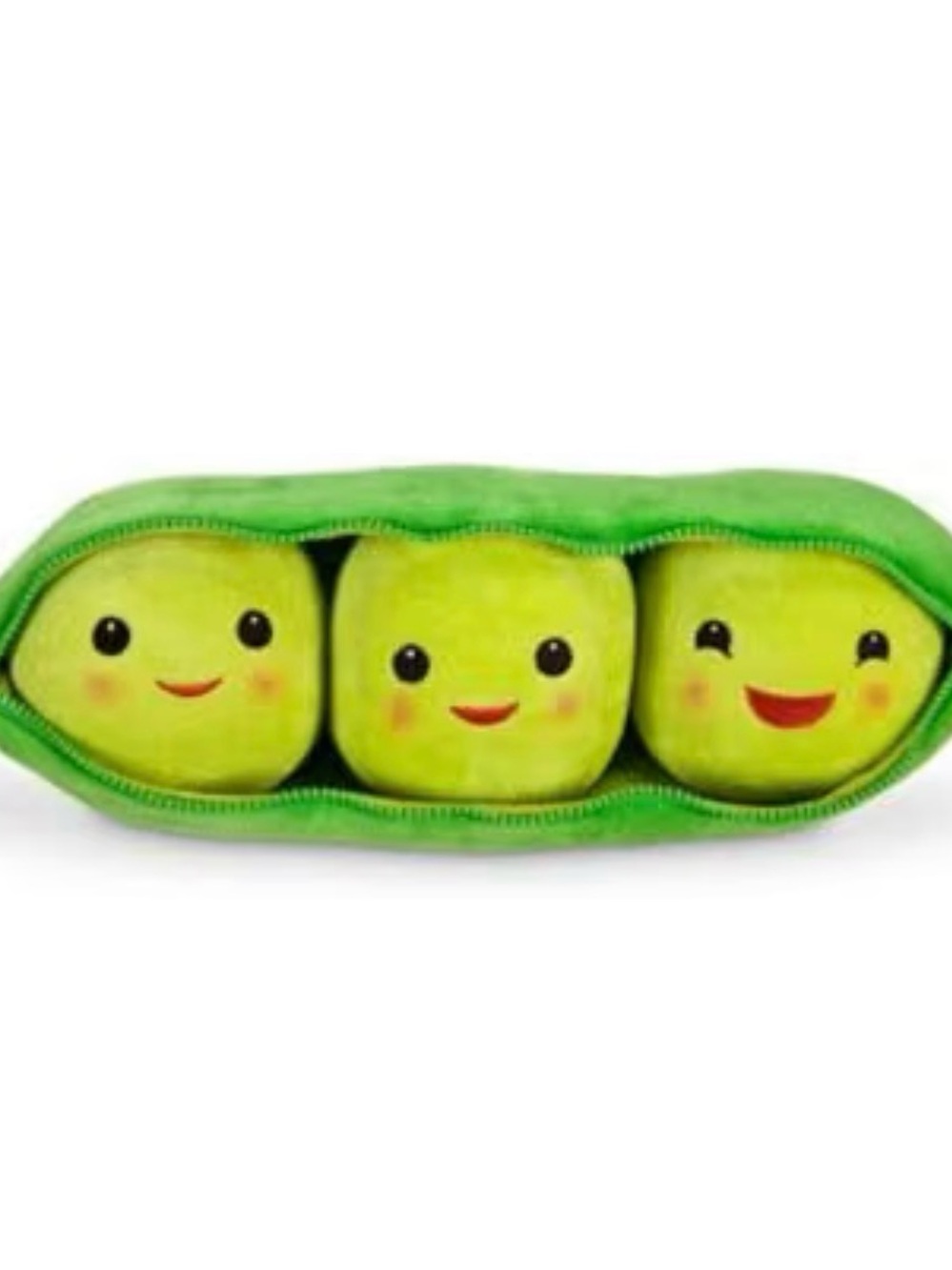 NWT Disney Toy Story Movie Plush Peas in a Pod Zipper Toy - Green